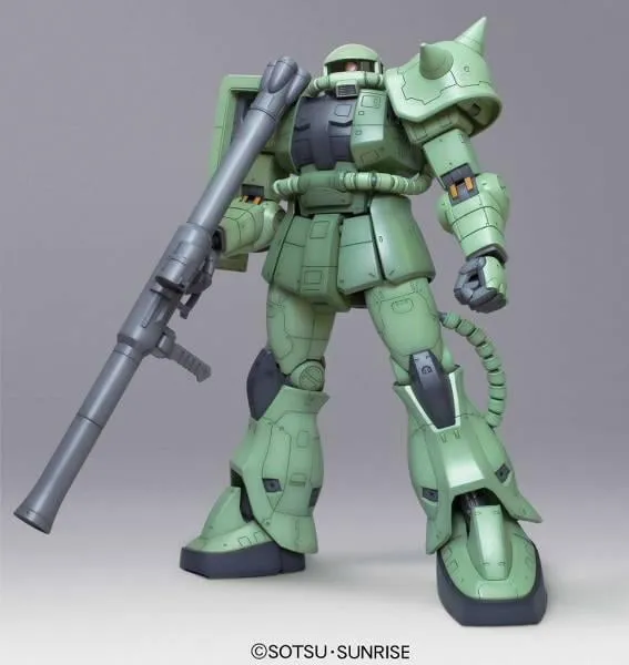 GUNDAM - Model Kit - Megasize - Zaku II Verde - 1/48